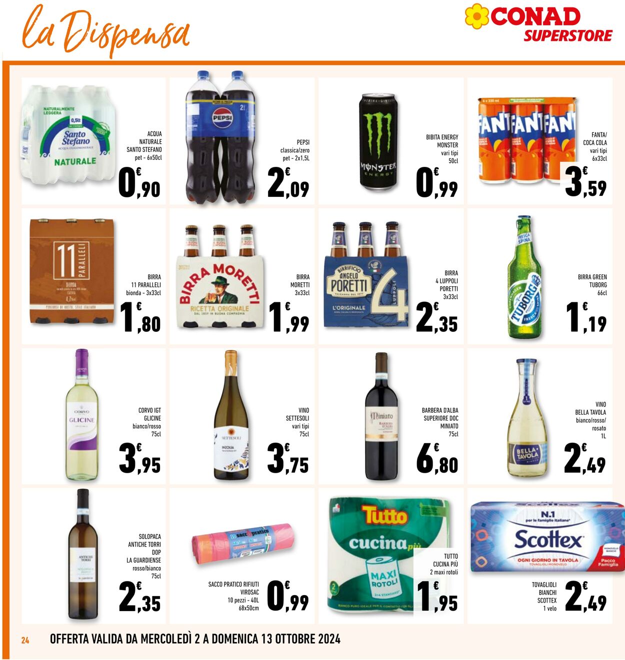 Volantino Conad 02.09.2024 - 13.10.2024