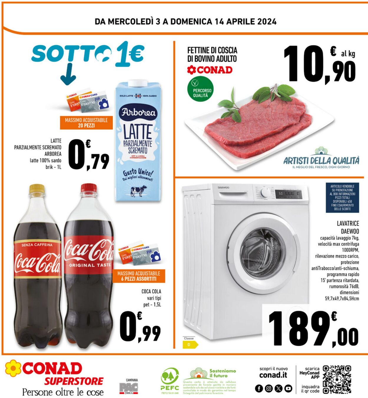 Volantino Conad 03.04.2024 - 14.04.2024