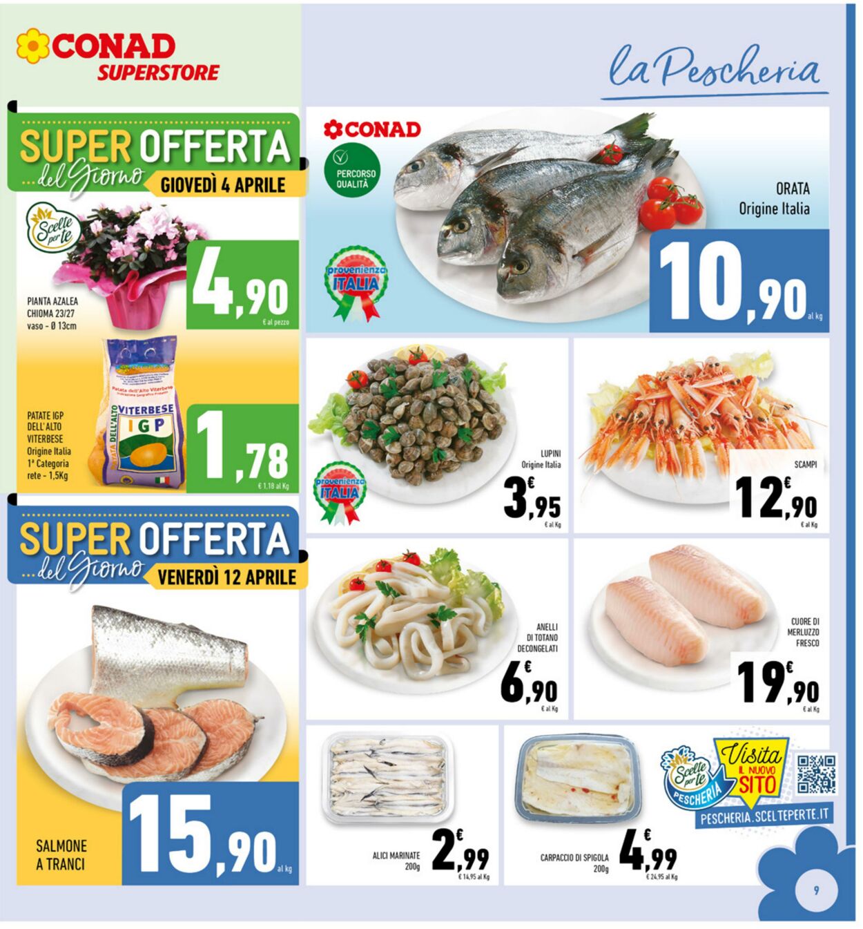 Volantino Conad 03.04.2024 - 14.04.2024