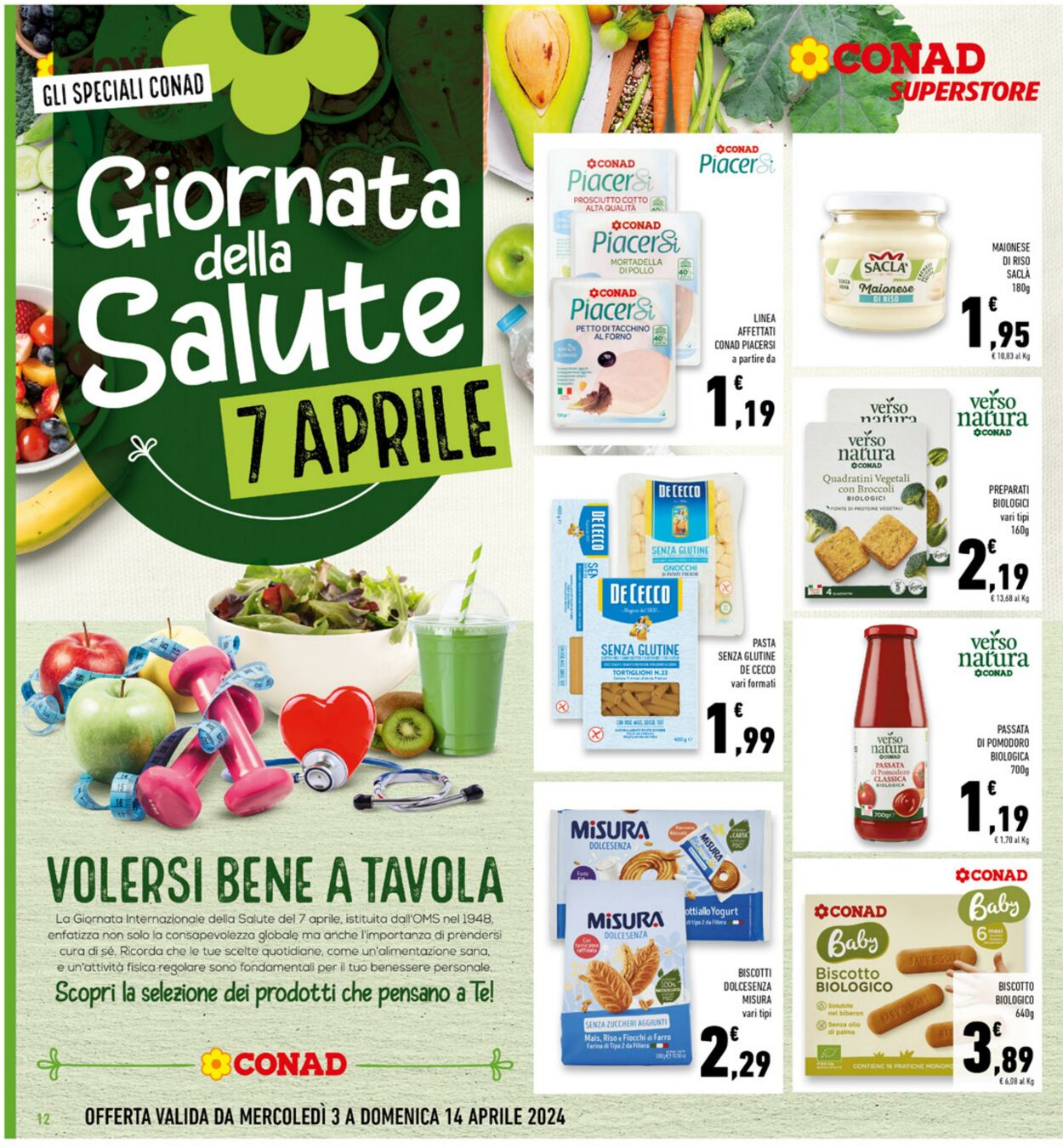 Volantino Conad 03.04.2024 - 14.04.2024