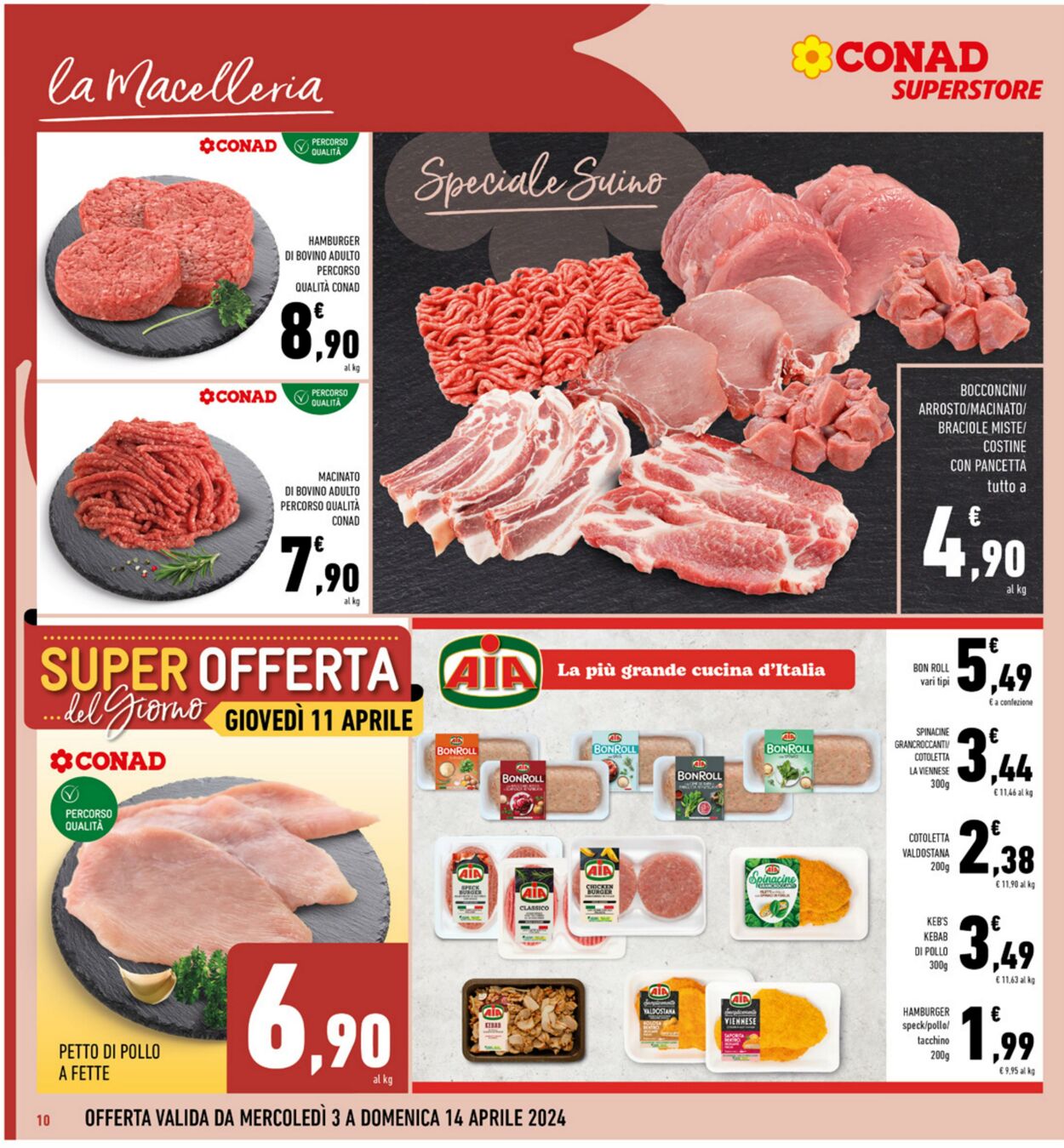 Volantino Conad 03.04.2024 - 14.04.2024