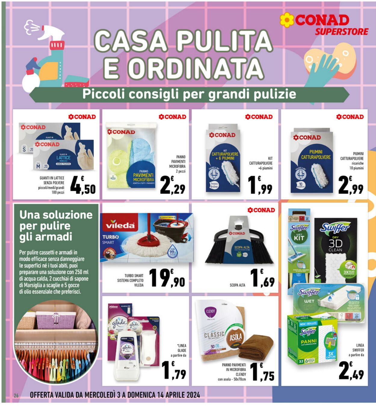 Volantino Conad 03.04.2024 - 14.04.2024