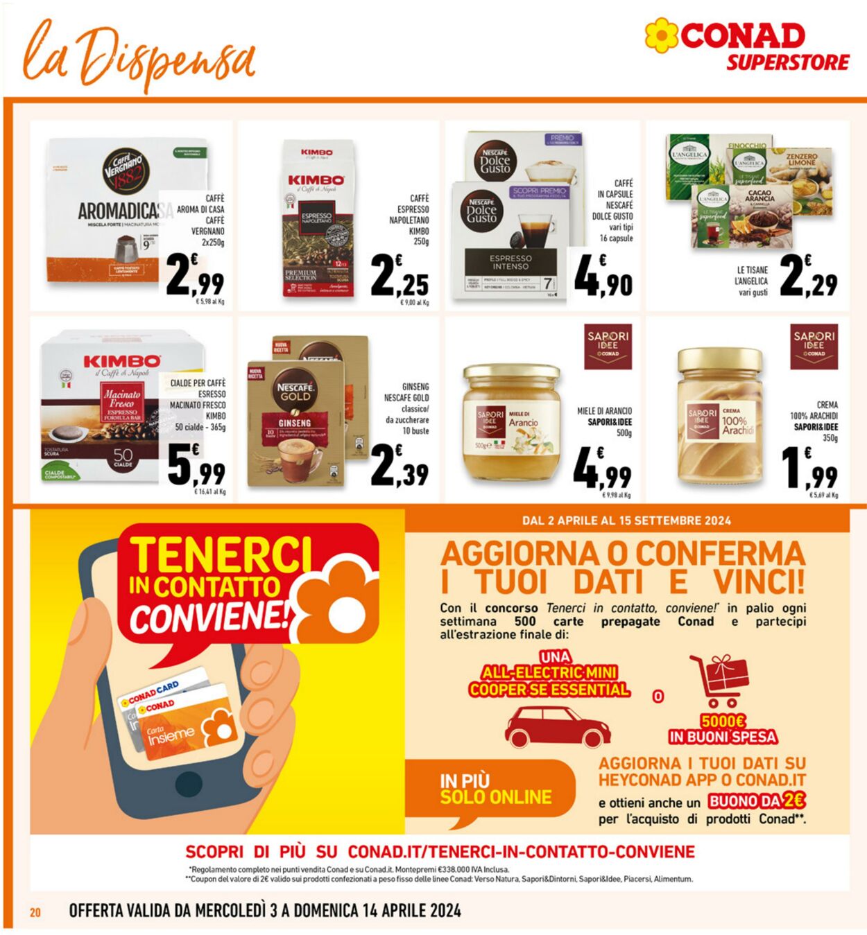 Volantino Conad 03.04.2024 - 14.04.2024