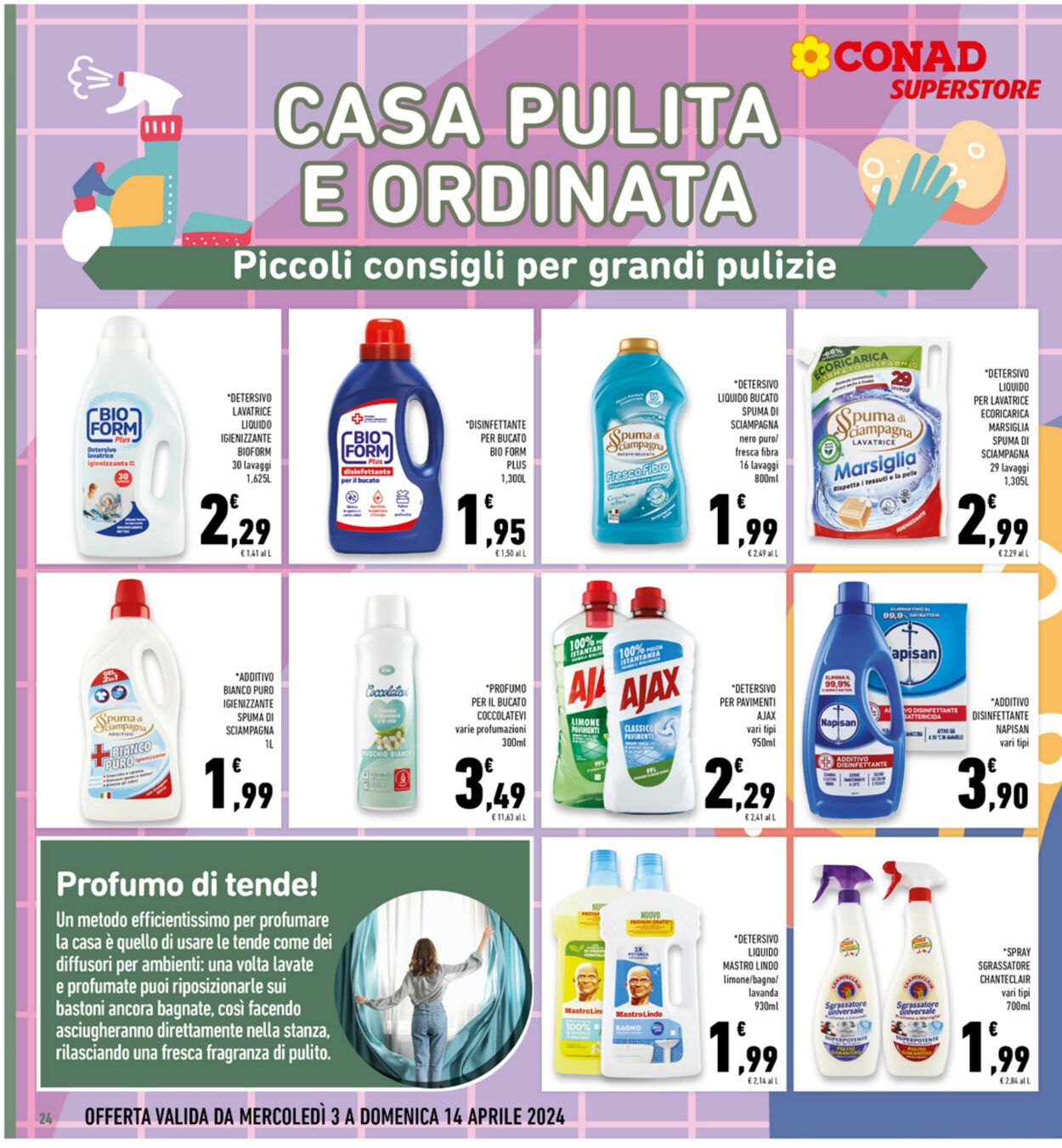 Volantino Conad 03.04.2024 - 14.04.2024