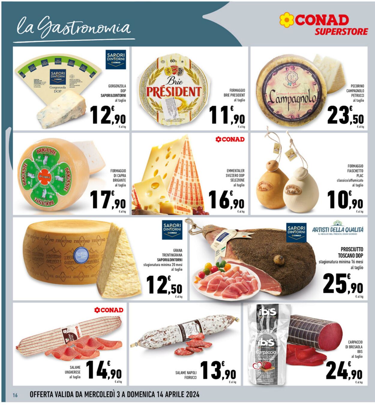 Volantino Conad 03.04.2024 - 14.04.2024