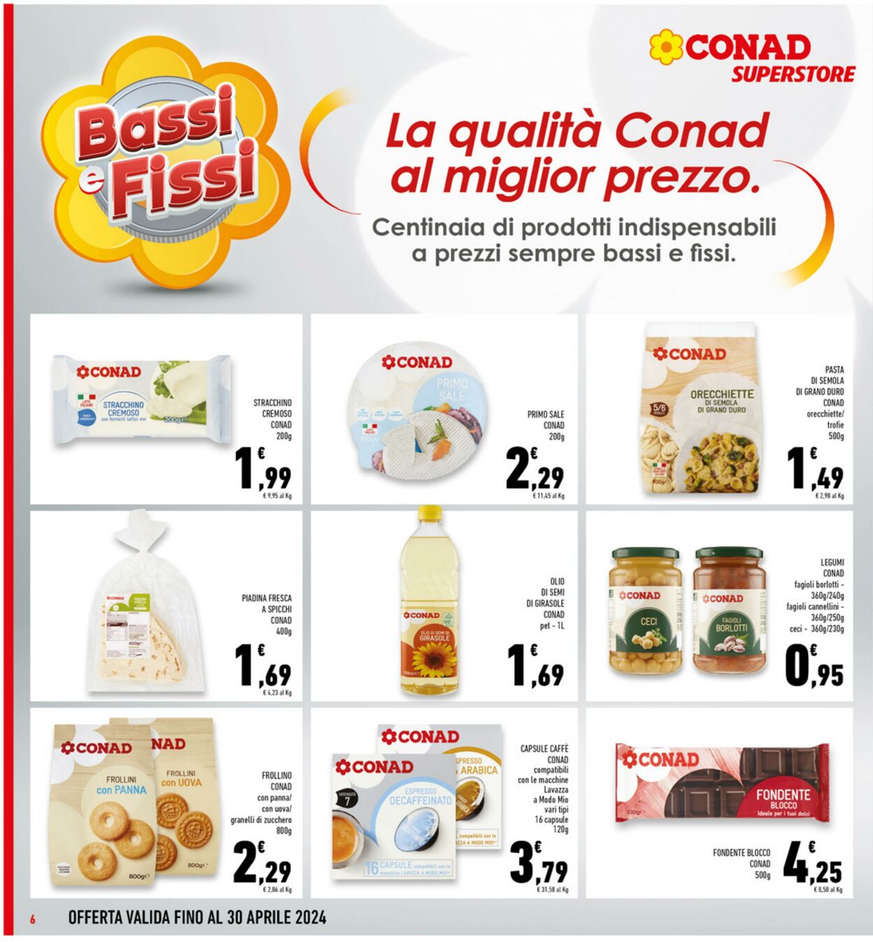 Volantino Conad 03.04.2024 - 14.04.2024