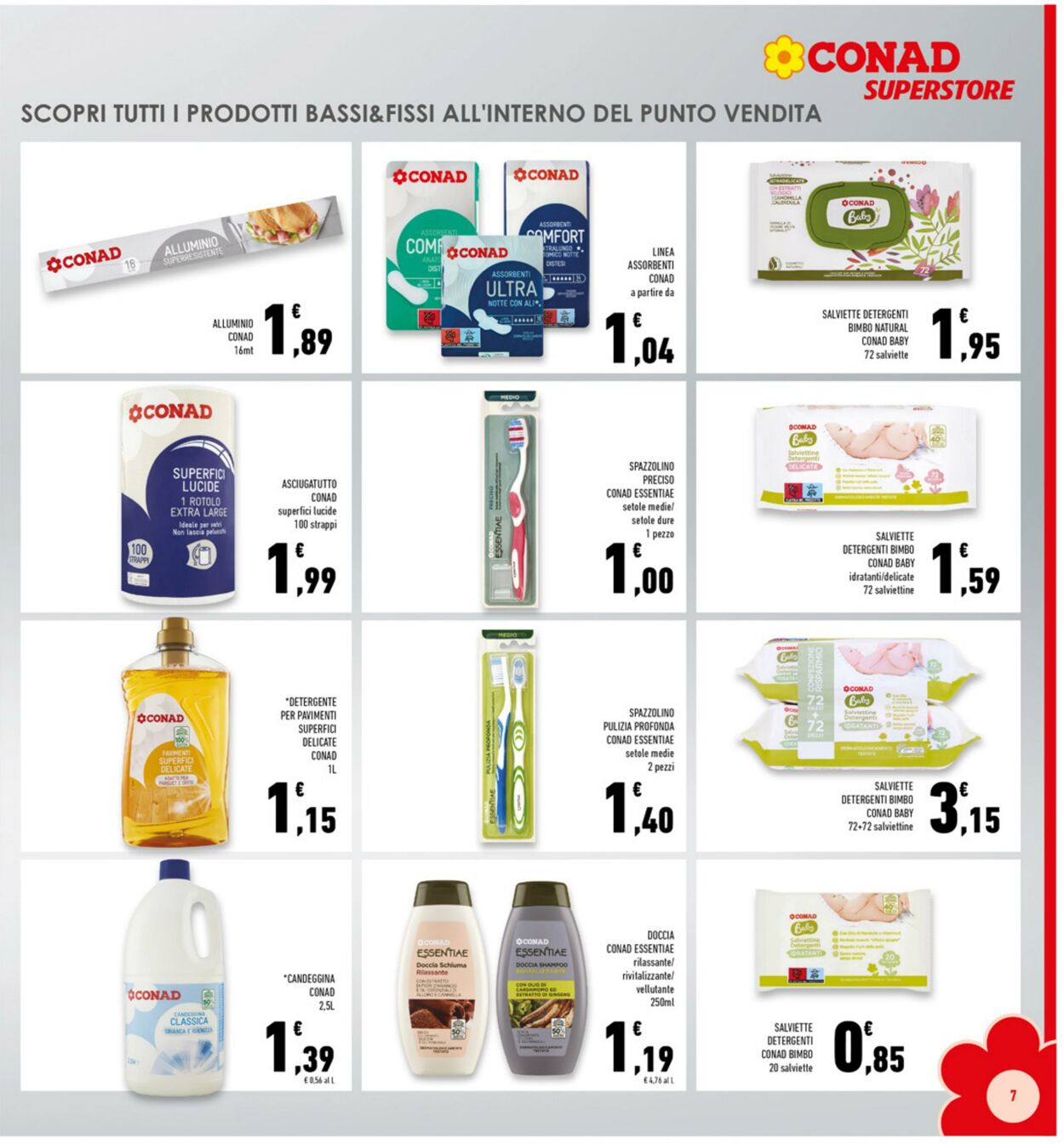 Volantino Conad 03.04.2024 - 14.04.2024