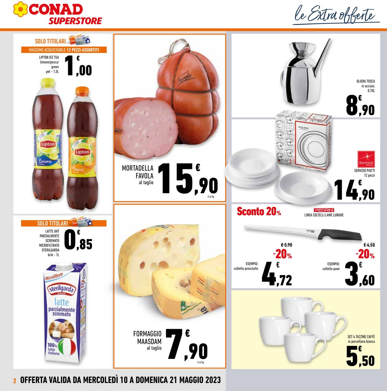 Volantino Conad 10.05.2023 - 21.05.2023