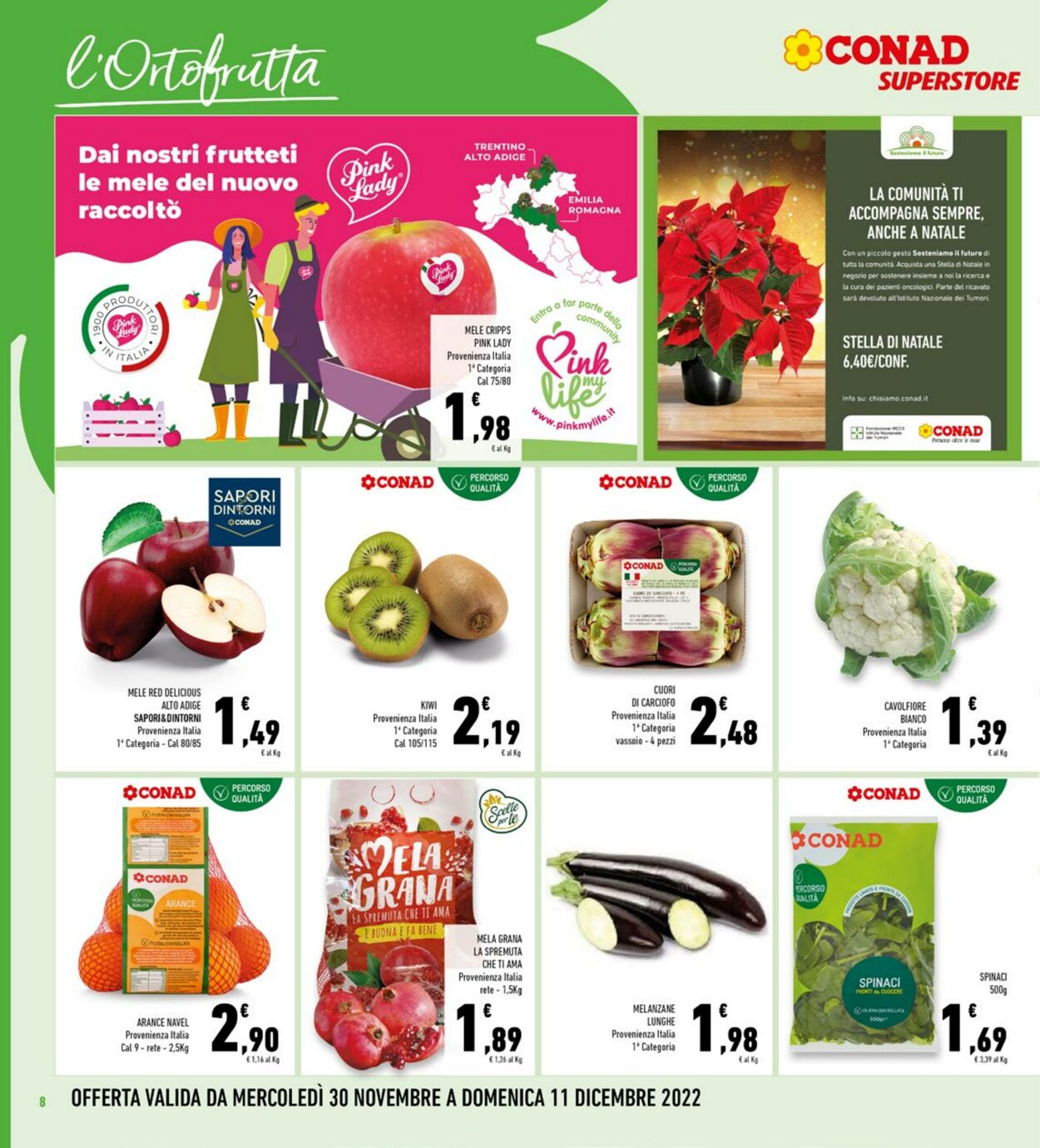 Volantino Conad 30.11.2022 - 11.12.2022