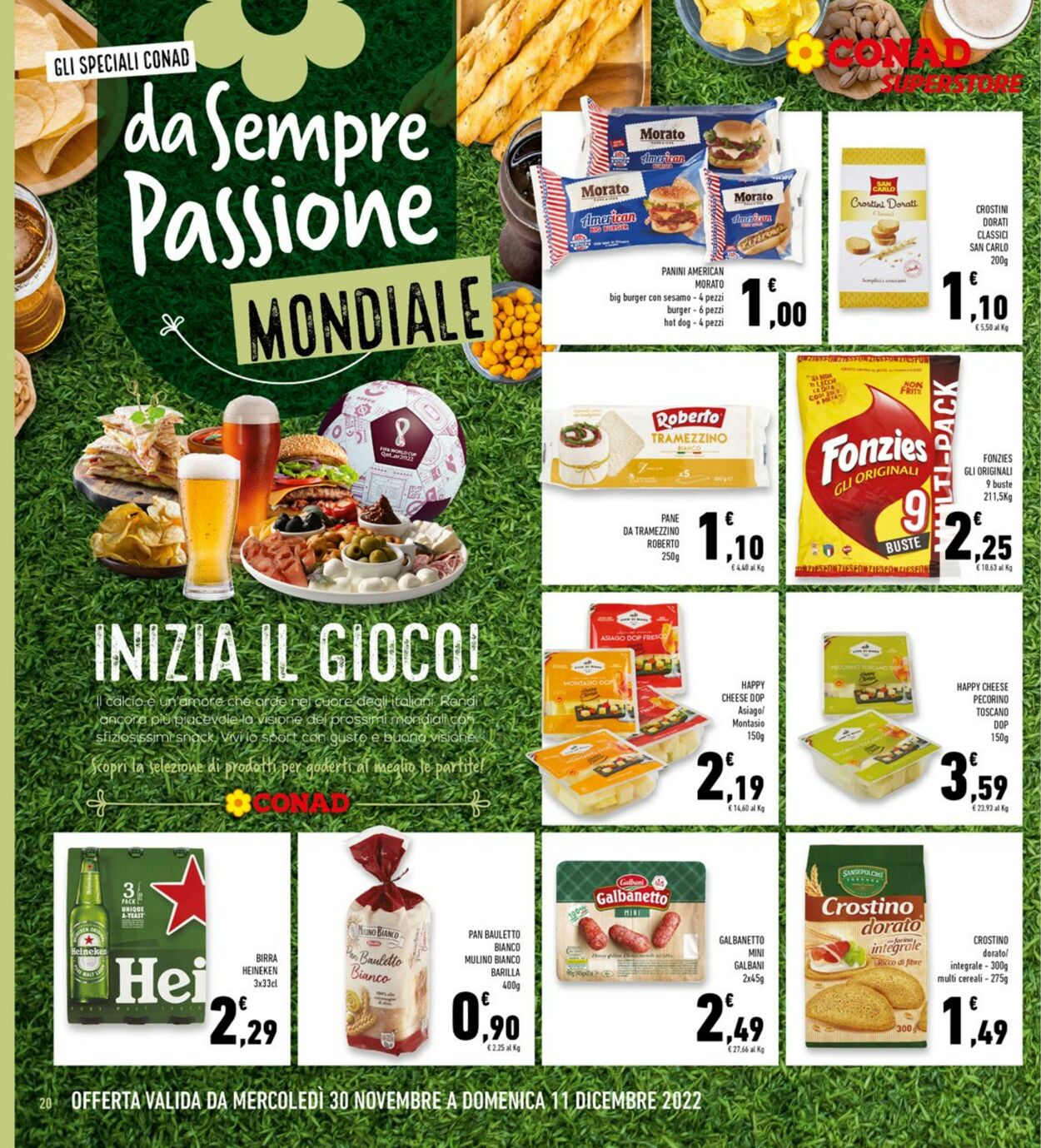 Volantino Conad 30.11.2022 - 11.12.2022