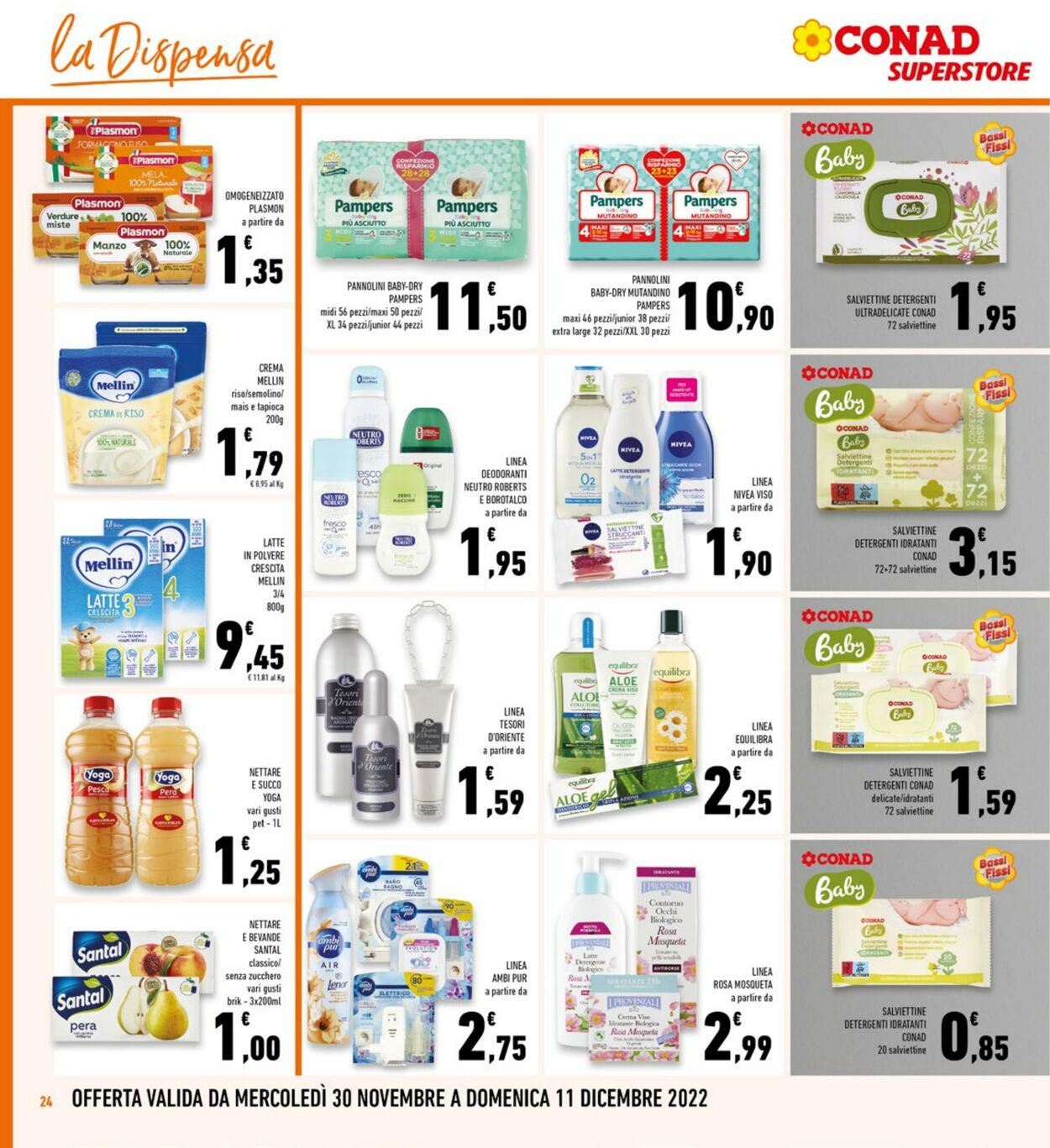 Volantino Conad 30.11.2022 - 11.12.2022