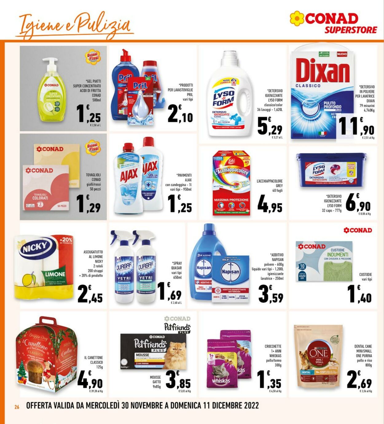 Volantino Conad 30.11.2022 - 11.12.2022