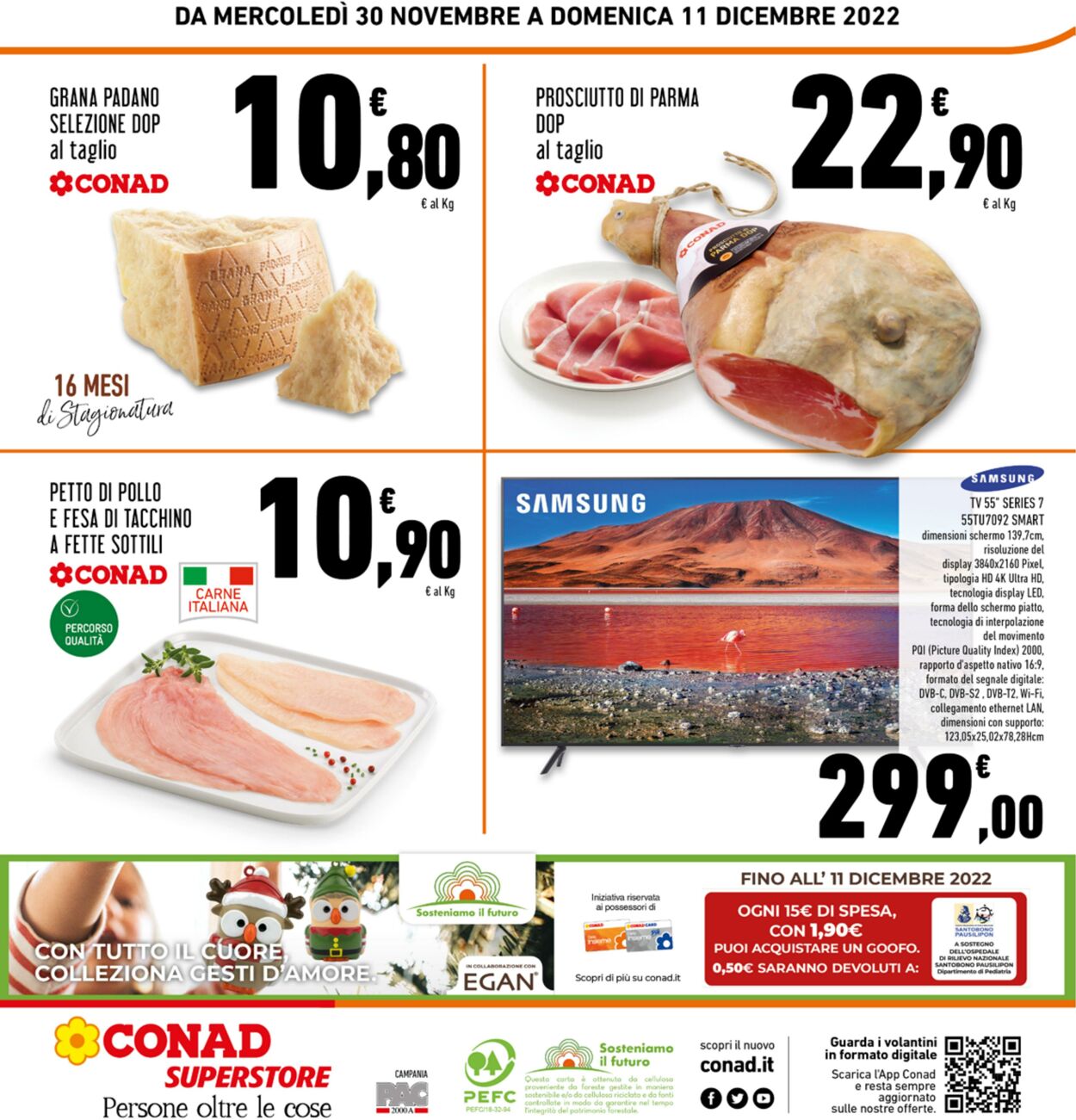 Volantino Conad 30.11.2022 - 11.12.2022