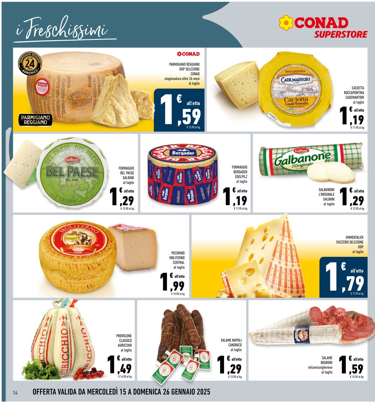 Volantino Conad 15.01.2025 - 26.01.2025