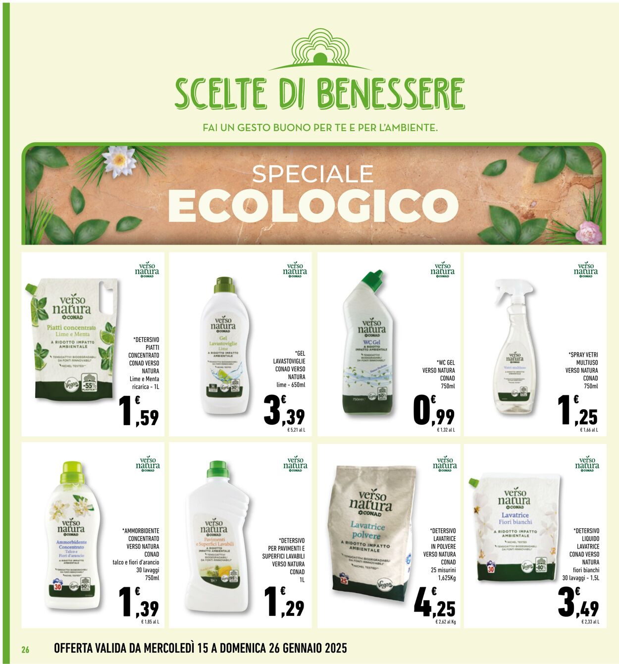 Volantino Conad 15.01.2025 - 26.01.2025