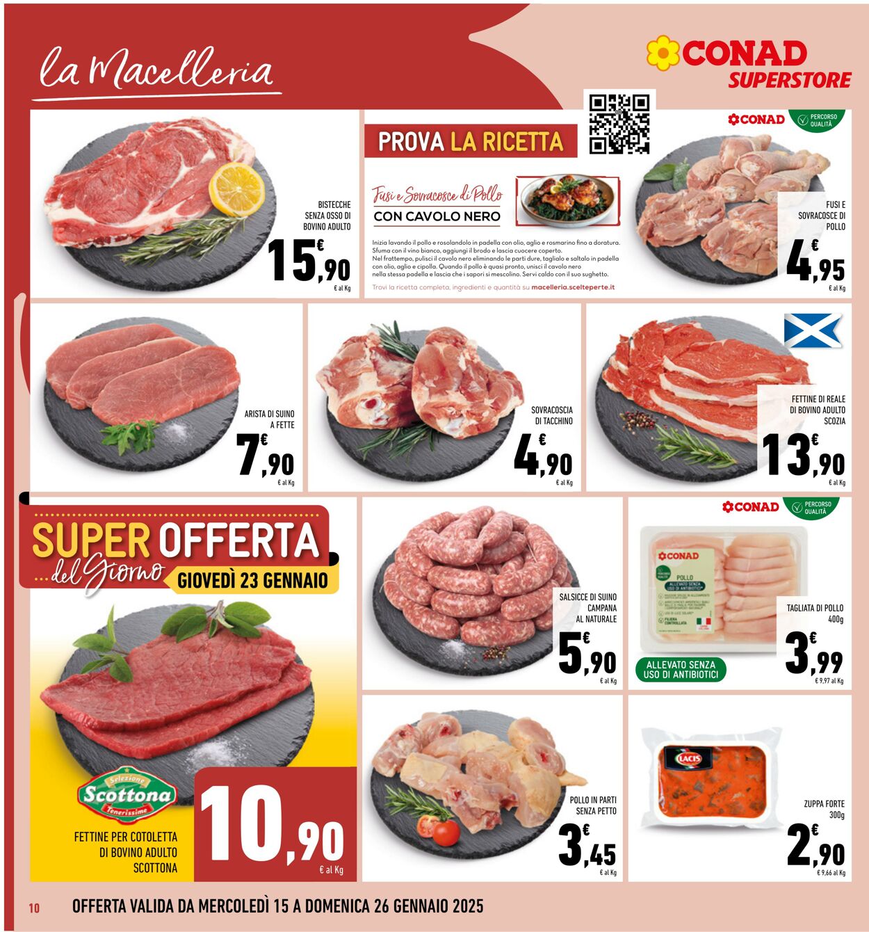 Volantino Conad 15.01.2025 - 26.01.2025