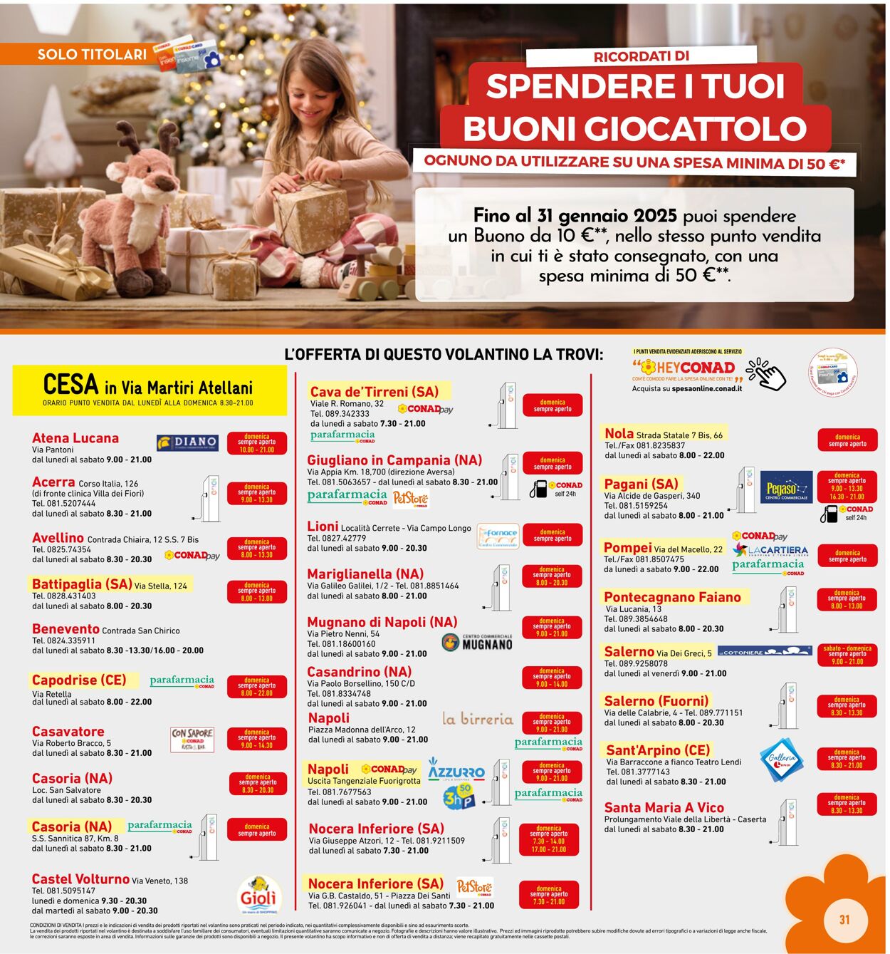 Volantino Conad 15.01.2025 - 26.01.2025