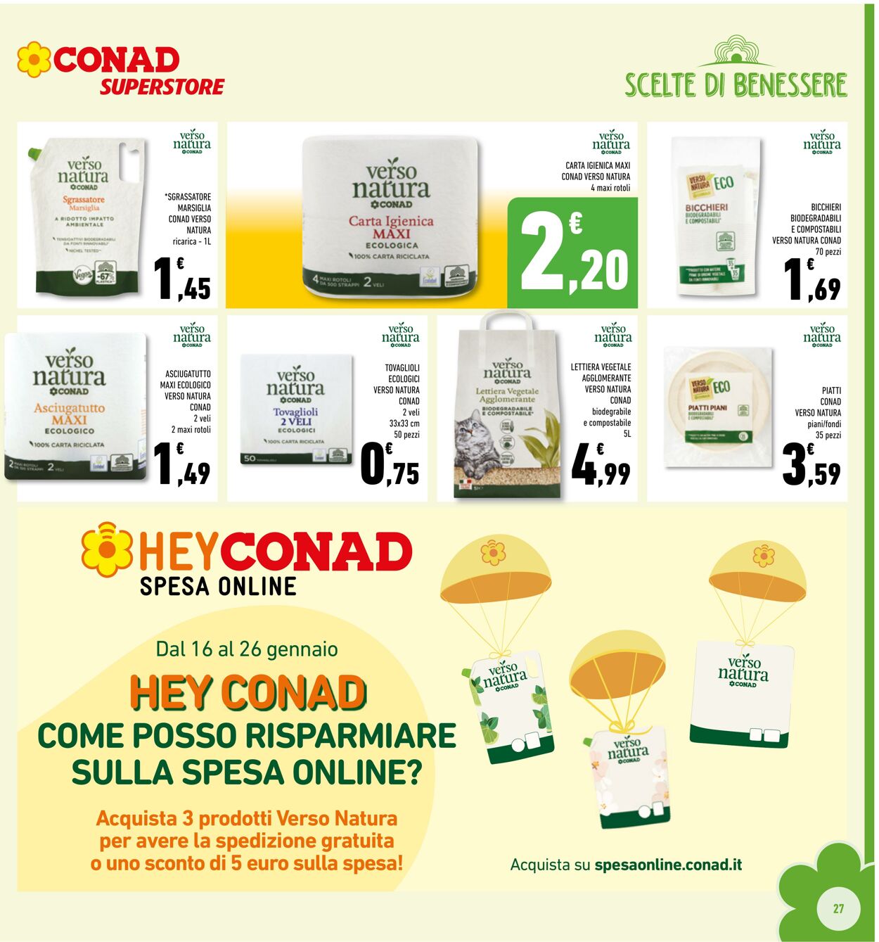 Volantino Conad 15.01.2025 - 26.01.2025