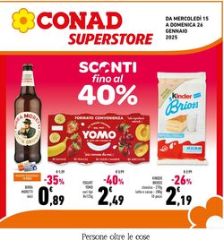 Volantino Conad 15.01.2025 - 26.01.2025