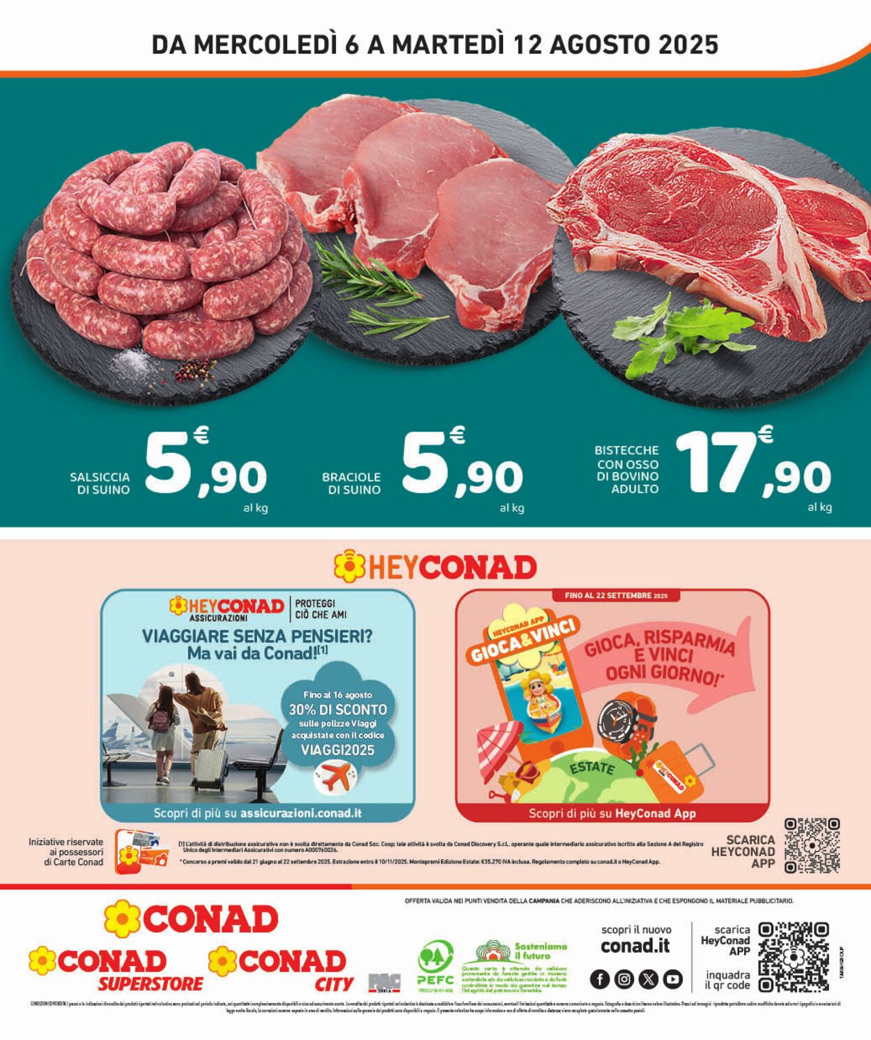 Volantino Conad 07.08.2025 - 07.08.2025