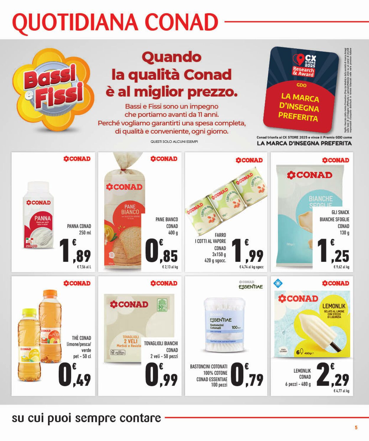 Volantino Conad 07.08.2025 - 07.08.2025