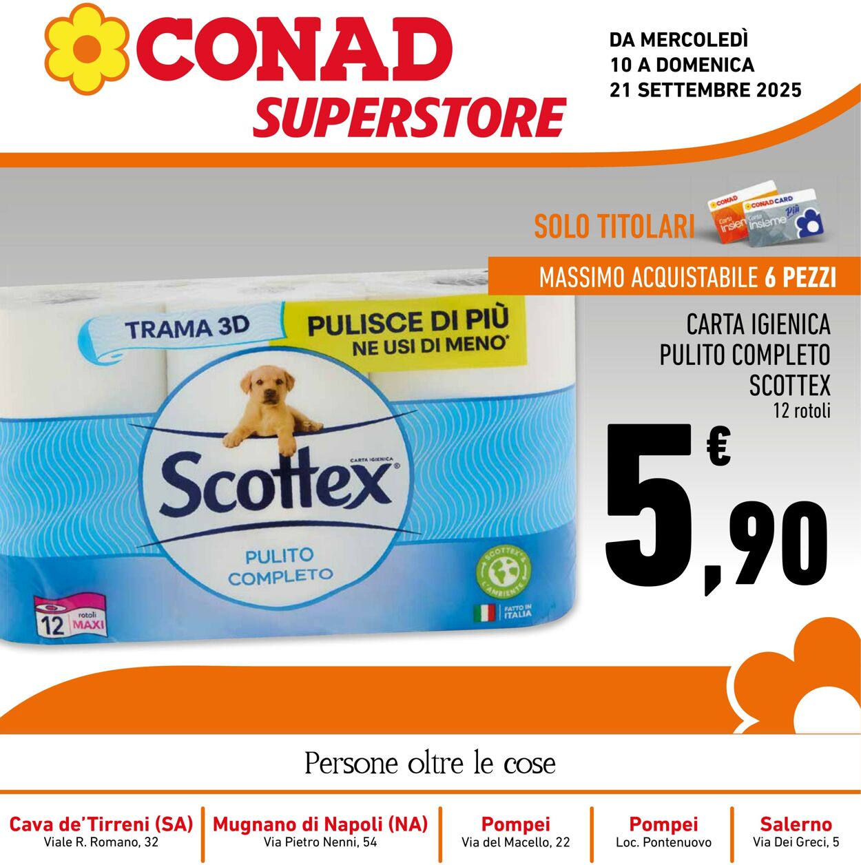 Volantino Conad 10.09.2025 - 10.09.2025
