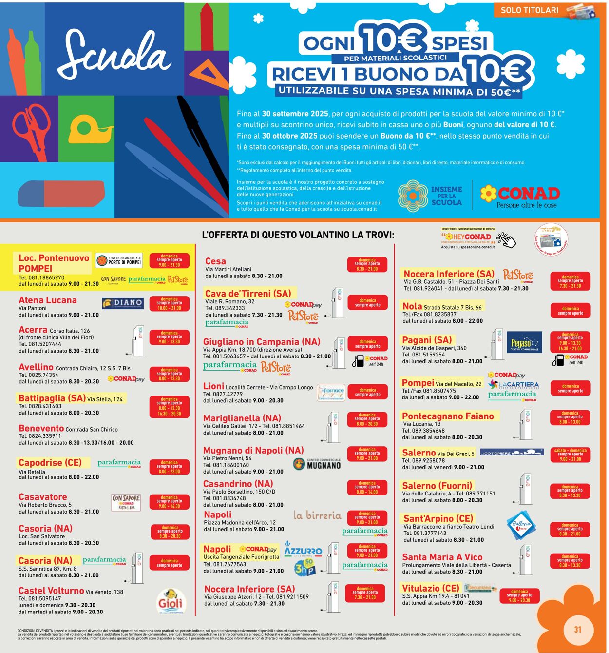 Volantino Conad 11.09.2025 - 11.09.2025