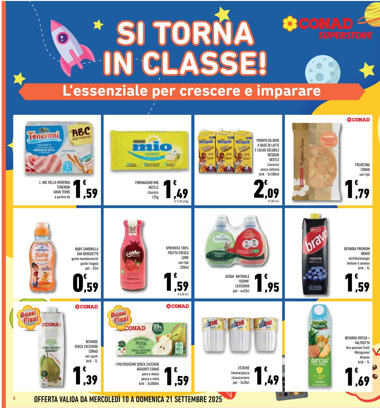 Volantino Conad 11.09.2025 - 11.09.2025