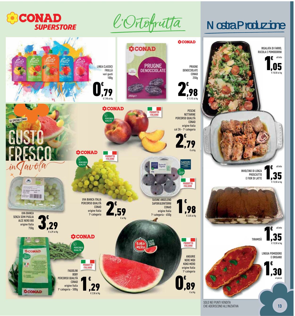 Volantino Conad 11.09.2025 - 11.09.2025