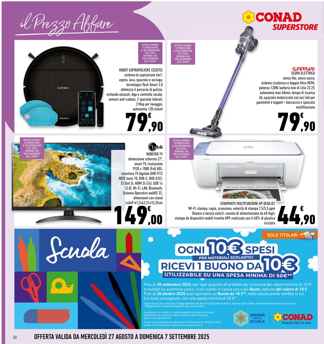 Volantino Conad 26.08.2025 - 26.08.2025