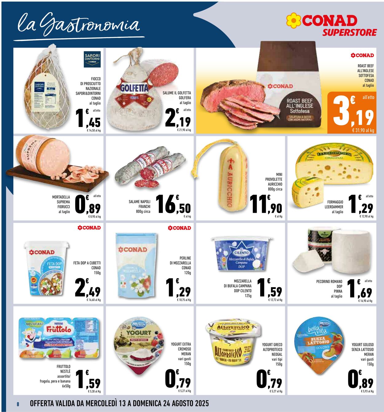 Volantino Conad 20.08.2025 - 20.08.2025