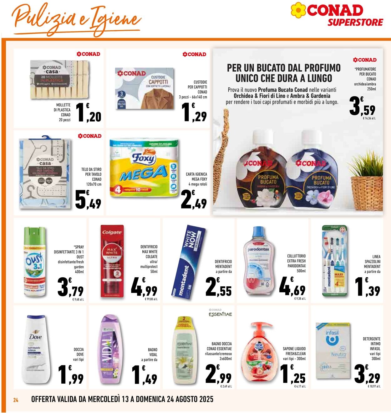 Volantino Conad 20.08.2025 - 20.08.2025