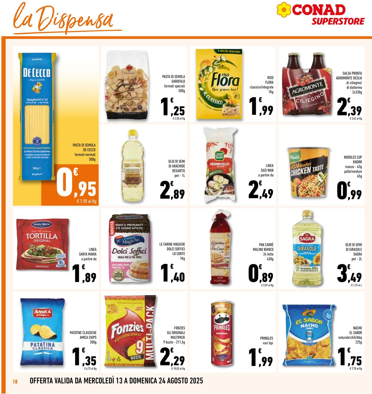 Volantino Conad 20.08.2025 - 20.08.2025