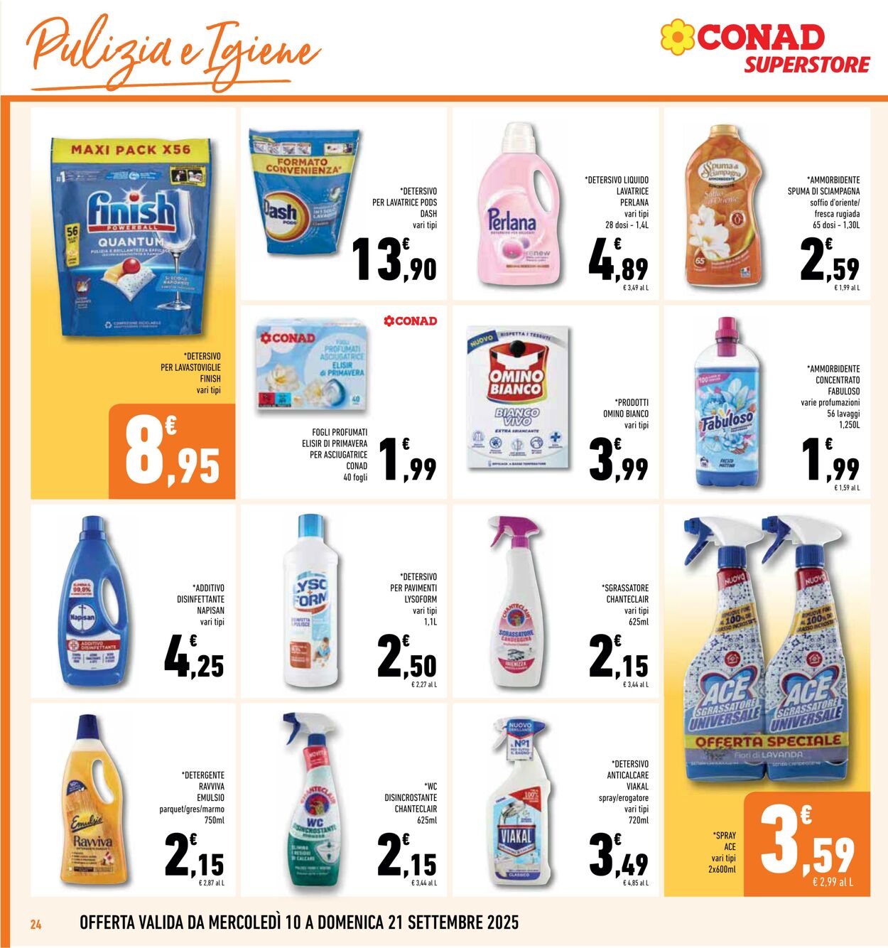Volantino Conad 08.09.2025 - 08.09.2025