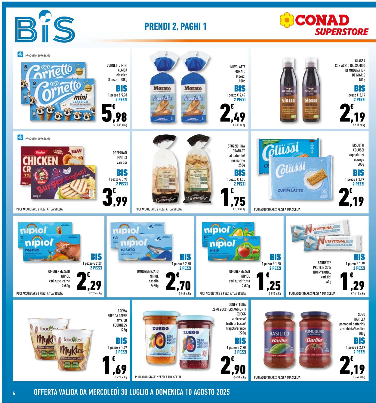 Volantino Conad 09.08.2025 - 09.08.2025