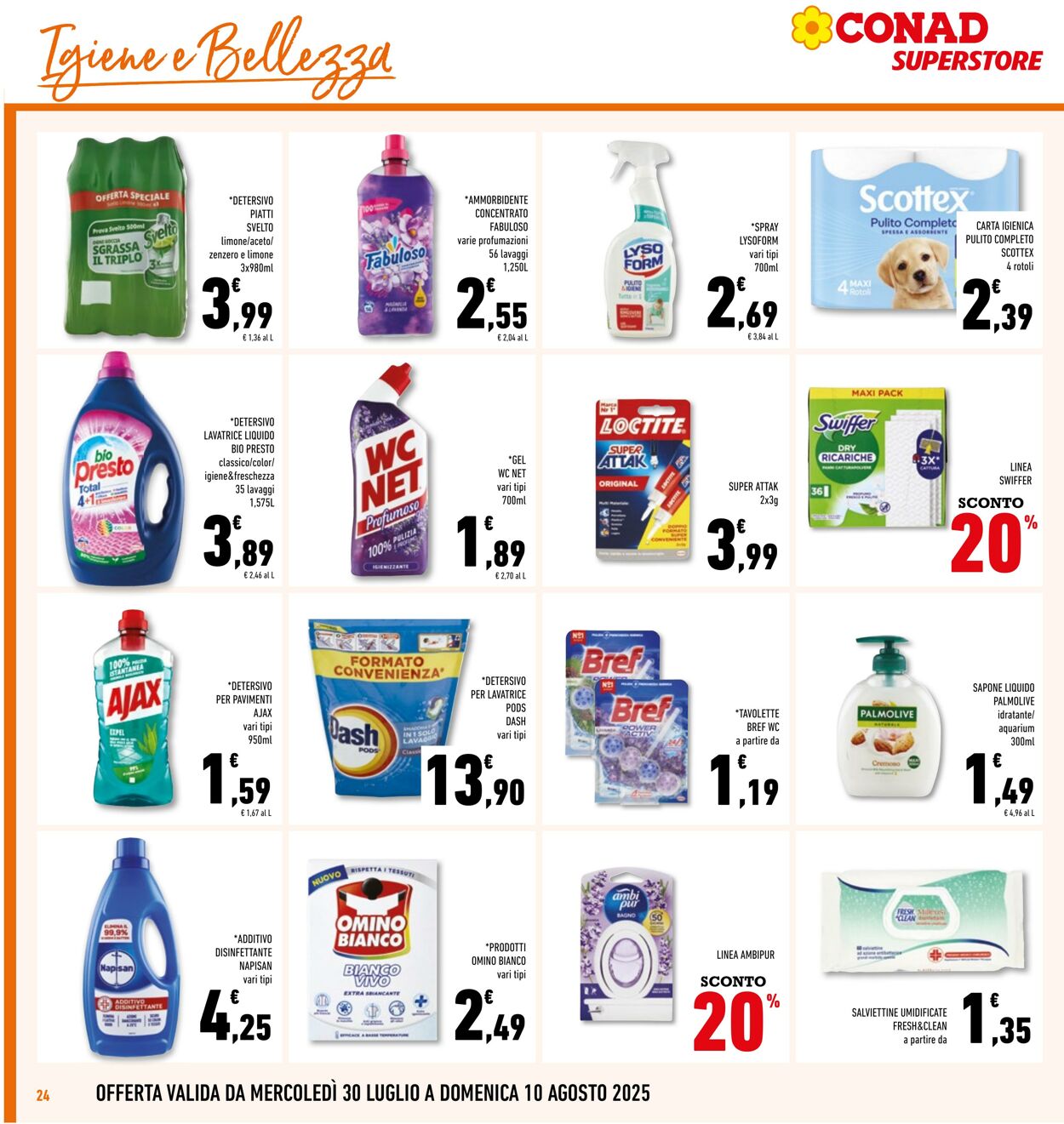 Volantino Conad 09.08.2025 - 09.08.2025