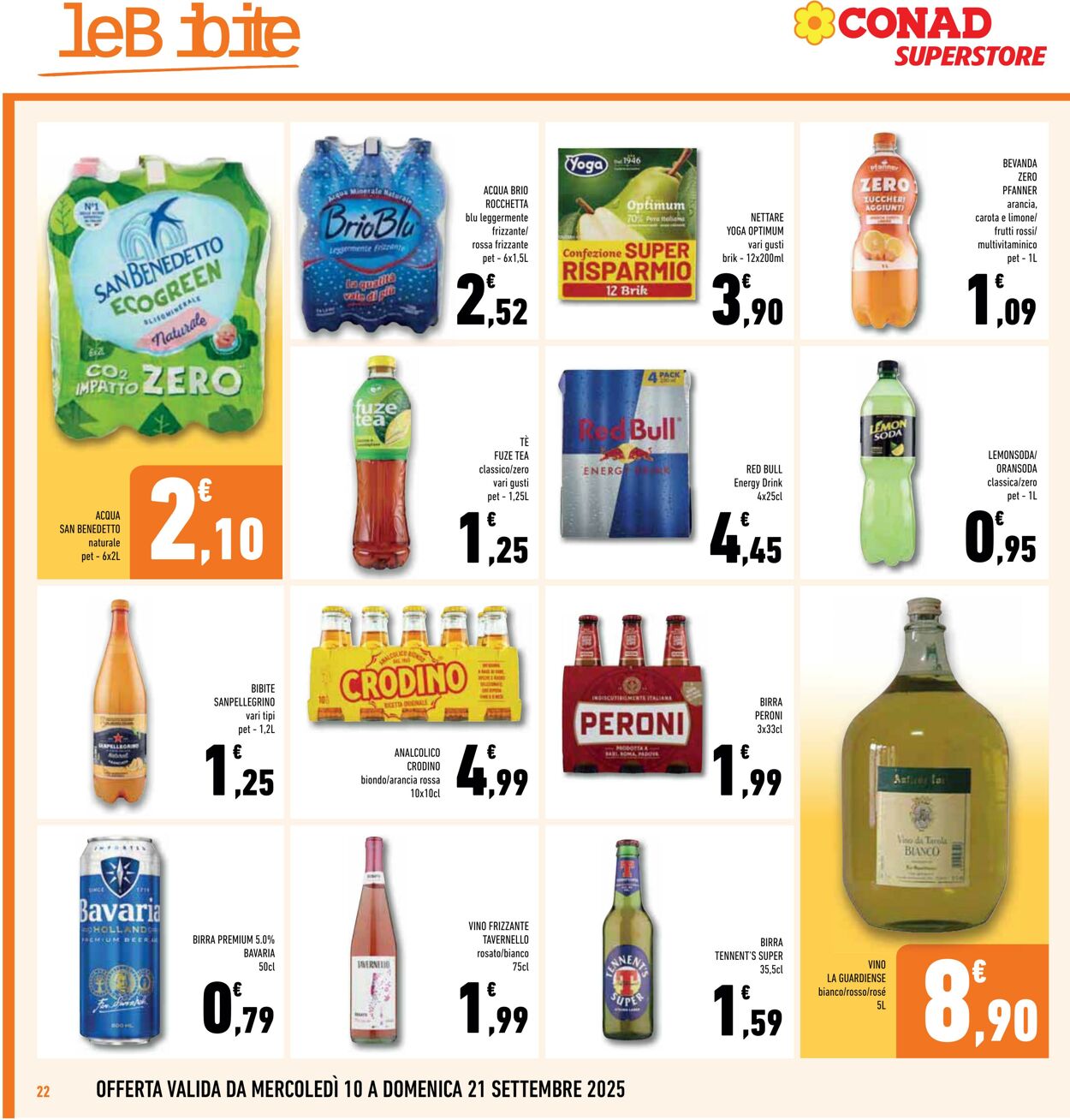 Volantino Conad 09.09.2025 - 09.09.2025