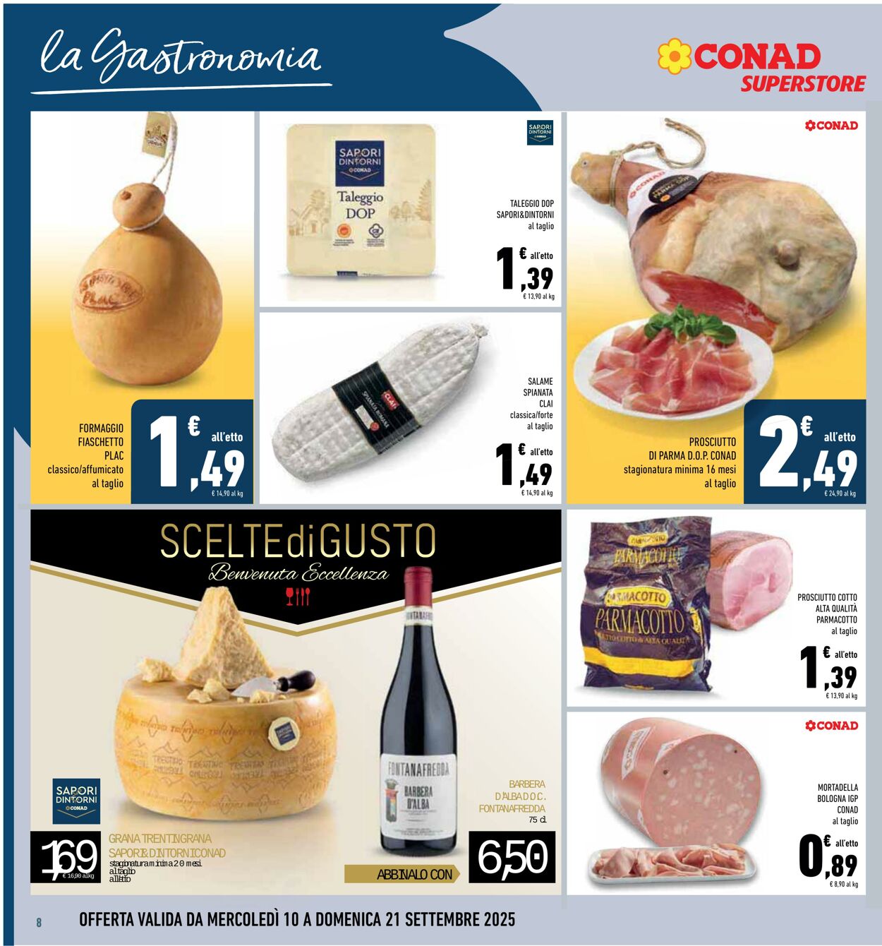 Volantino Conad 09.09.2025 - 09.09.2025