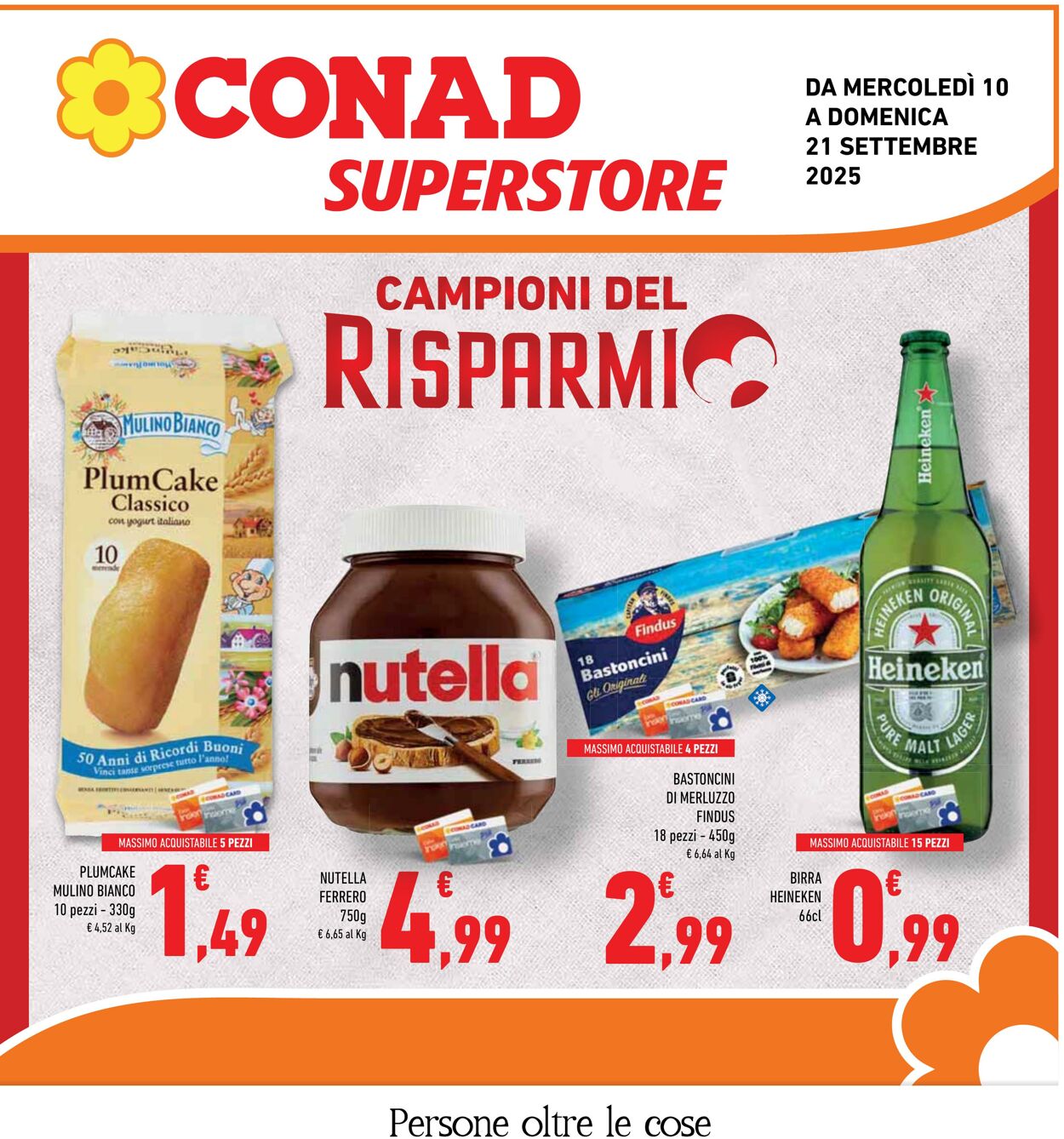 Volantino Conad 09.09.2025 - 09.09.2025