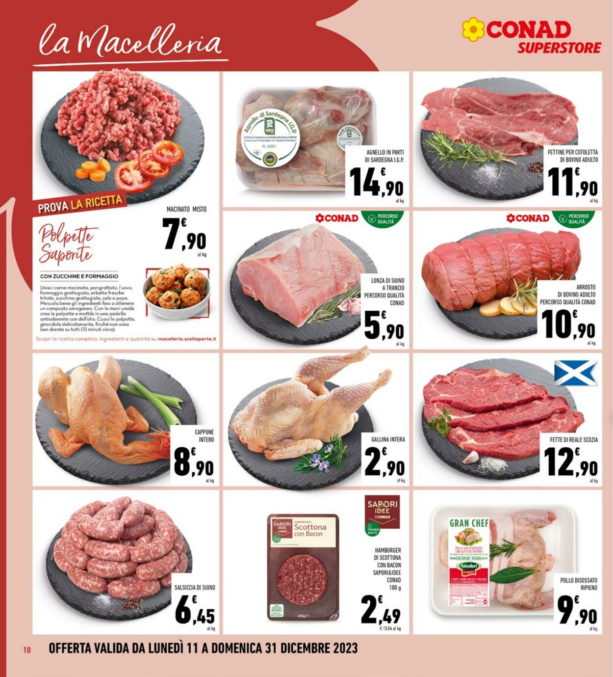 Volantino Conad 11.12.2023 - 31.12.2023