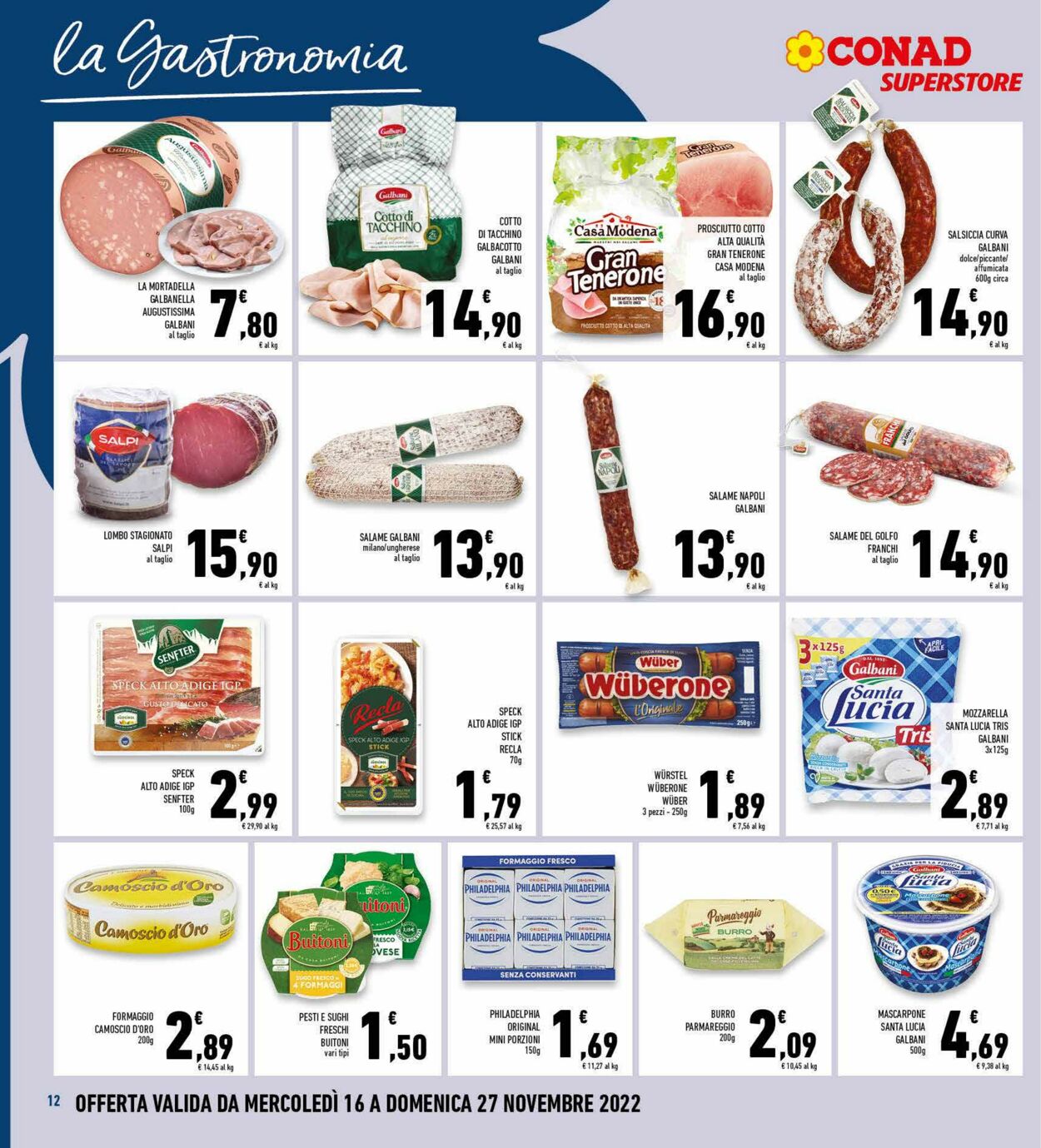 Volantino Conad 16.11.2022 - 27.11.2022