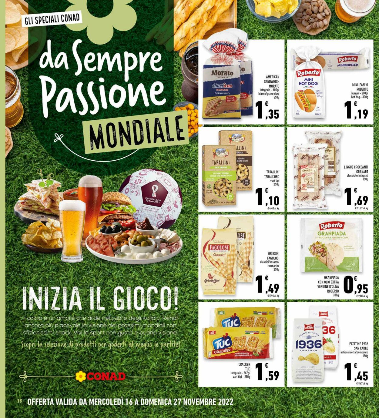 Volantino Conad 16.11.2022 - 27.11.2022