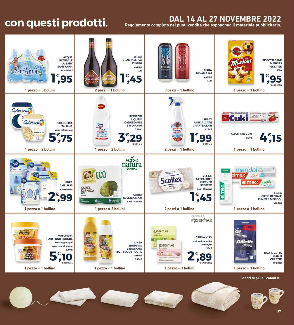 Volantino Conad 16.11.2022 - 27.11.2022