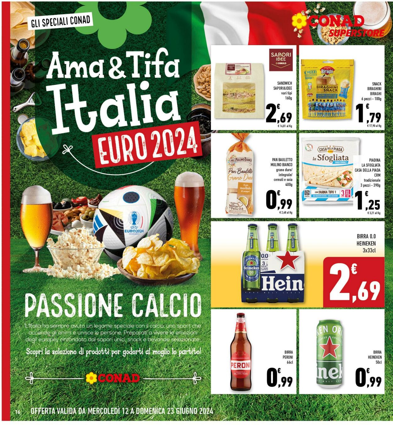 Volantino Conad 12.06.2024 - 23.06.2024