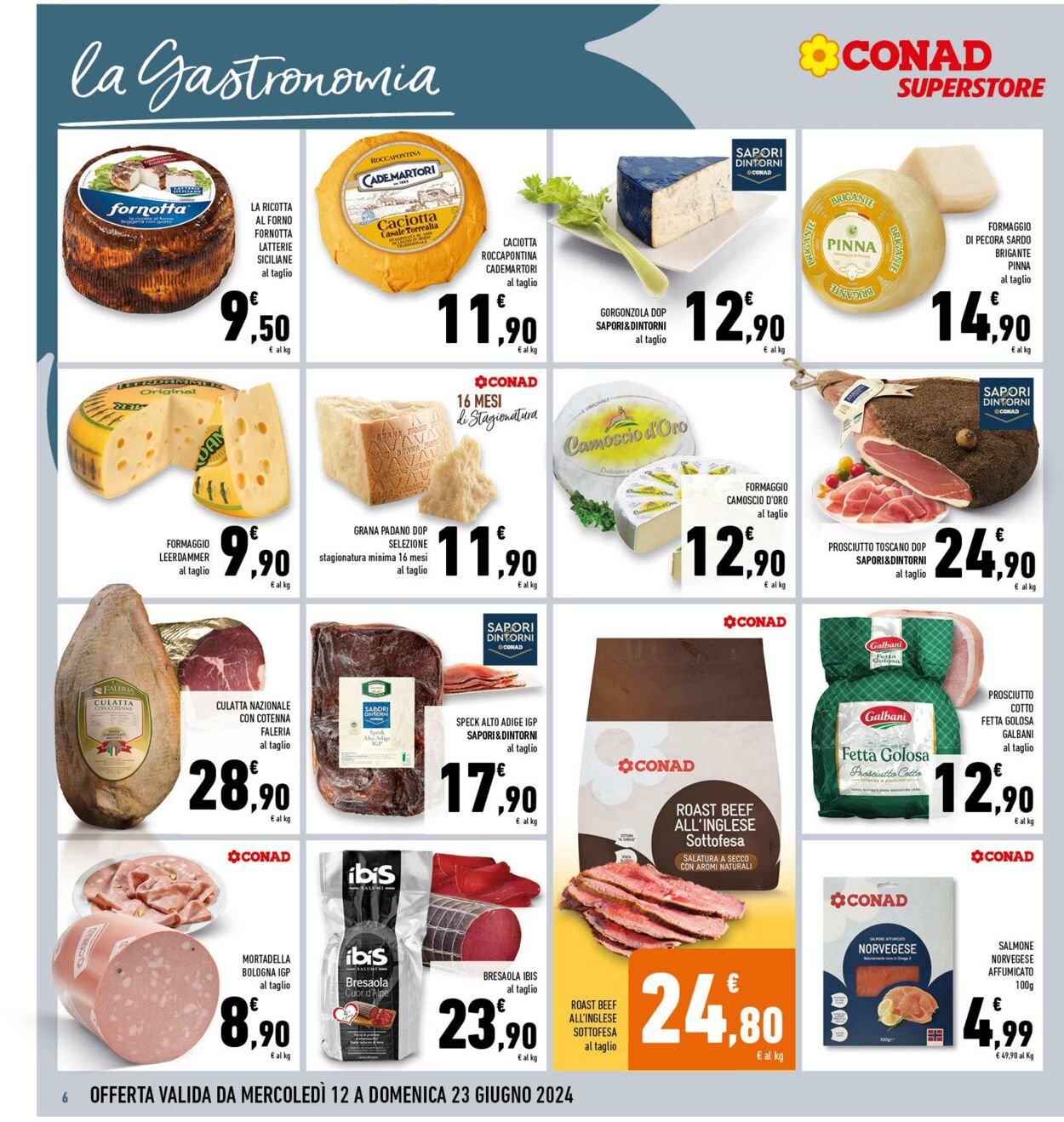 Volantino Conad 12.06.2024 - 23.06.2024