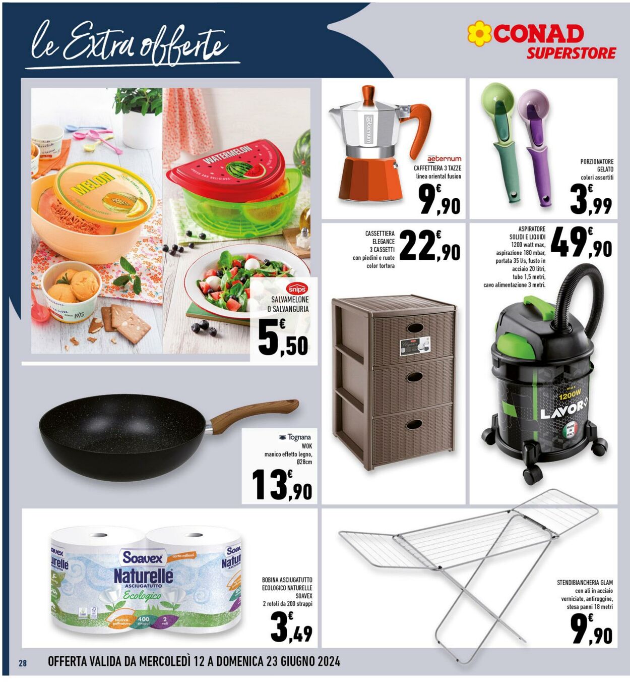 Volantino Conad 12.06.2024 - 23.06.2024