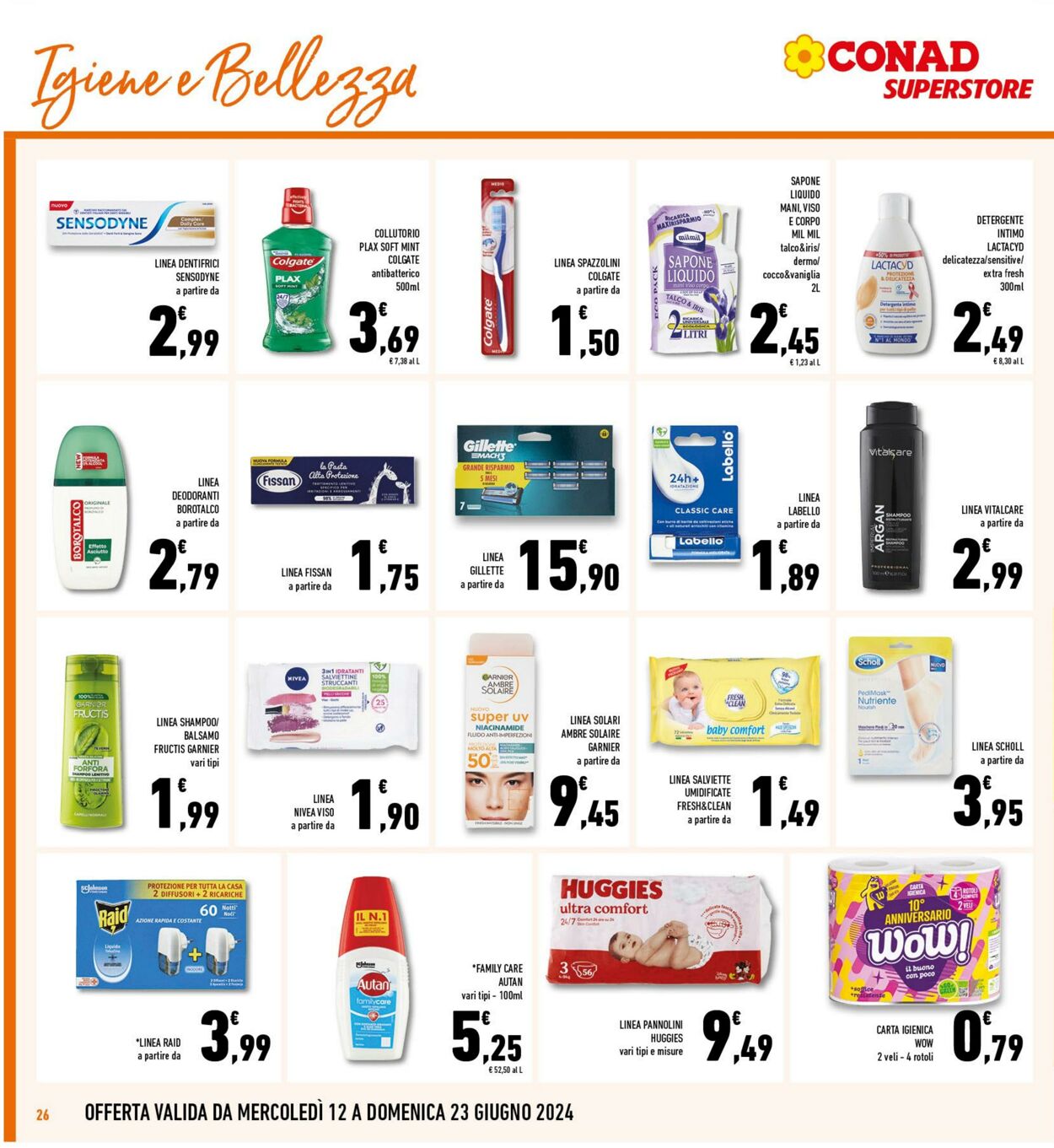 Volantino Conad 12.06.2024 - 23.06.2024