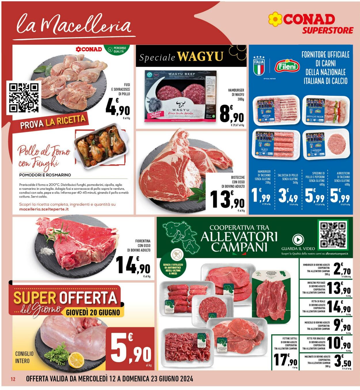 Volantino Conad 12.06.2024 - 23.06.2024