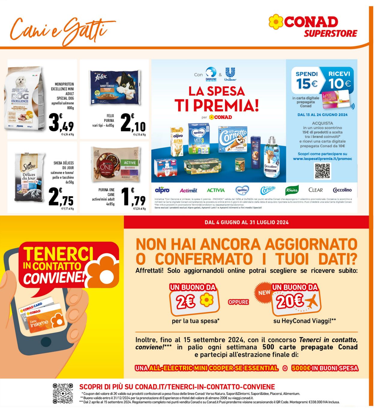 Volantino Conad 12.06.2024 - 23.06.2024