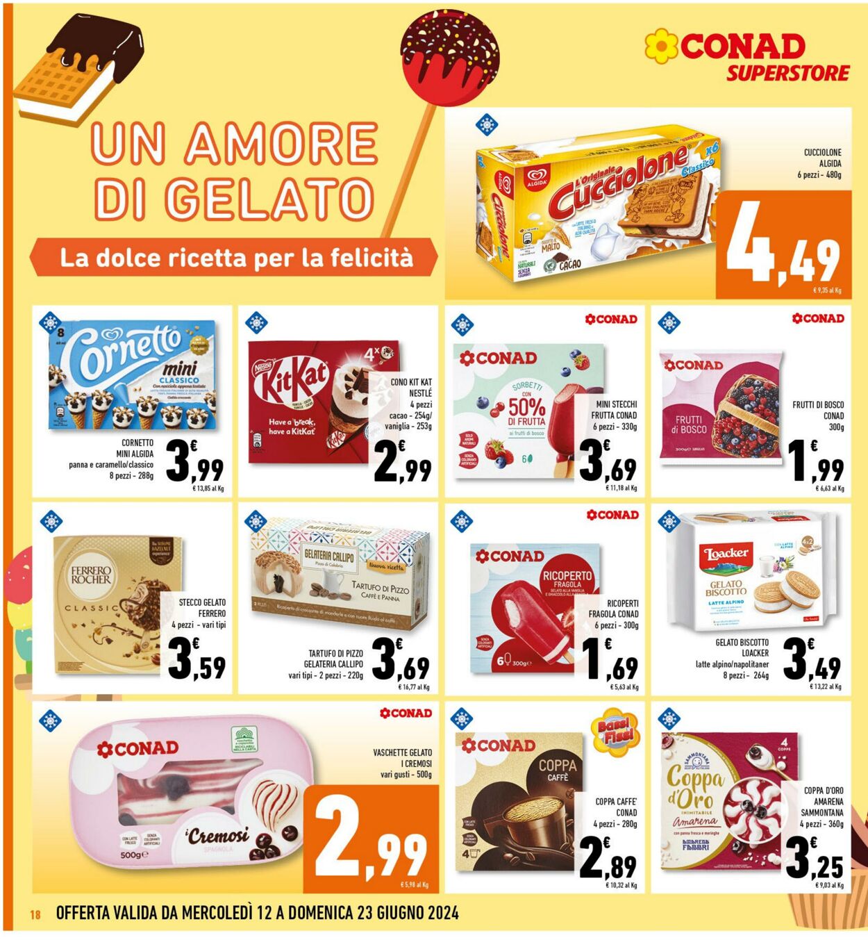 Volantino Conad 12.06.2024 - 23.06.2024